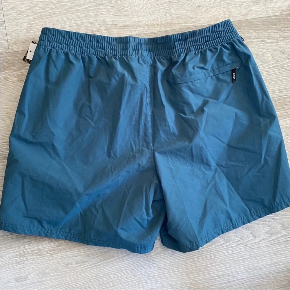 NEW ~ VANS ~ Off the Wall ~NWT Board Short XXL~ TEAL ~ MSRP $45
